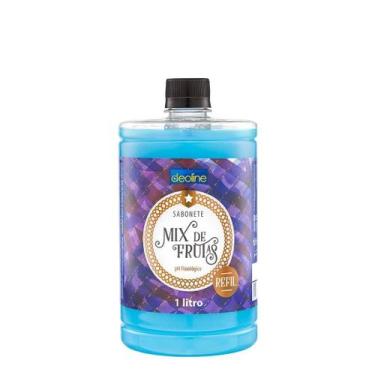 Imagem de Kit c/ 3 Sabonete Liquido 1 Litro Refil Mix De Frutas - Premisse