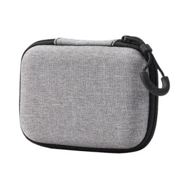 Imagem de Mini Bolsa De Armazenamento EVA Com Zíper Para Fones De Ouvido Airpod,