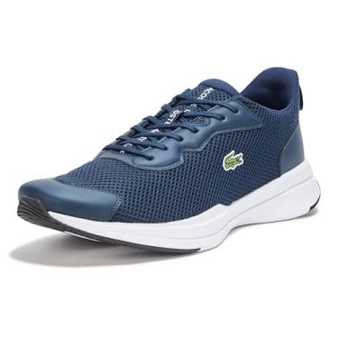 Imagem de Lacoste Neo Run Base Tênis masculino, Azul-marinho e branco, 39
