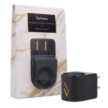 Imagem de Difusor Elétrico Aromatizador Bivolt Matte Black Via Aroma