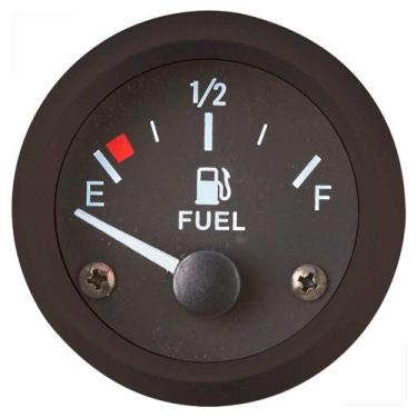 Imagem de Marcador Indicador Combustível 240ohm 12v Preto - TREM