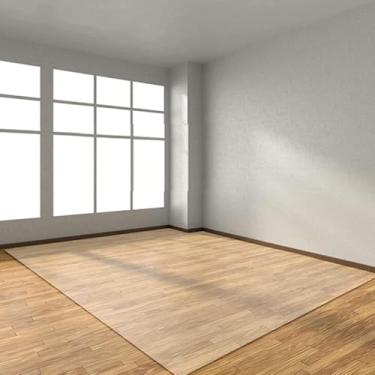 Imagem de Tapete De Cadeira Transparente Corredor De Piso De Vinil Transparente Transparente Almofadas De Proteção Tapete De Cadeira Protetor De Capacho Transparente Antiderr, 1.5mm, 80x240cm/2.6x7.9ft