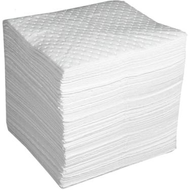 Imagem de Absorventes De Derramamento - Absorventes De Óleo - Tapete Absorvente De Óleo Pesado - Pode Absorver Qualquer Tipo De Óleo, Não Absorvendo Água, 100pcs 4mm, 19.6in×15.7in（50cm×40cm）