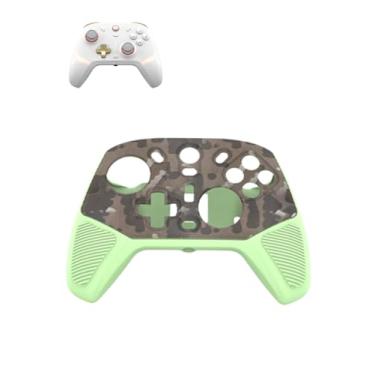 Imagem de Capa de silicone para controle sem fio GameSir Cyclone 2, capa de silicone WUNIAK com design fino, à prova de choque antiderrapante e anticolisão para GameSir Cyclone 2, verde luminoso