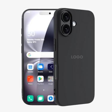 Imagem de SMART E CASE Capa Capinha Case Proteção Premium com Interior em Microfibra, Preta, Resistente a Impactos (iPhone 16)