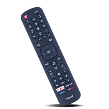 Imagem de ZWP Controle remoto de substituição universal EN2A27 para todas as Smart TVs Hisense 4K LED HD UHD 55H6B, 40H5C, 40H5B, 43H5C, 43H6C, 43H7C, 50CU6000, 50H5C, 50H6B, 50H6C, 50H7C, 50H7GB, 50H7GB1,