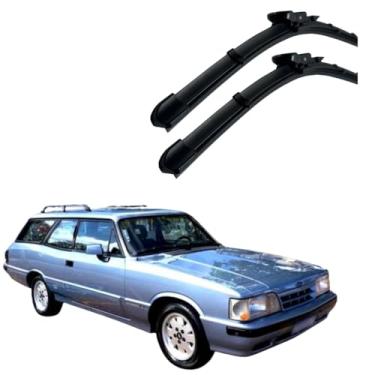 Imagem de TIGER AUTO - JOGO PALHETA PARA PARABRISA DIANTEIRO/TRASEIRO EM SILICONE COMPATIVEL GM CARAVAM/DIPLOMATA/ 1989>1992