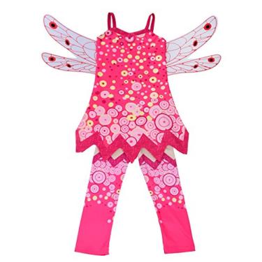 Imagem de Lito Angels Fantasia de Fada Festa de Halloween com Asas, Mia Style B (With Pants), 2T / 3T