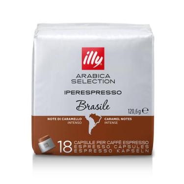 Imagem de 18 Cápsulas, Café Selection, Brasil Illy Iperespresso