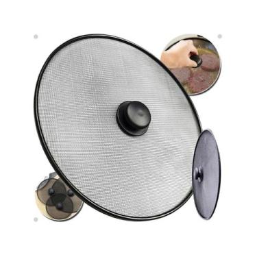 Imagem de Tampa Para Fritura Antirespingos 29 Cm Tampa Tela De Meta Panela Frigi