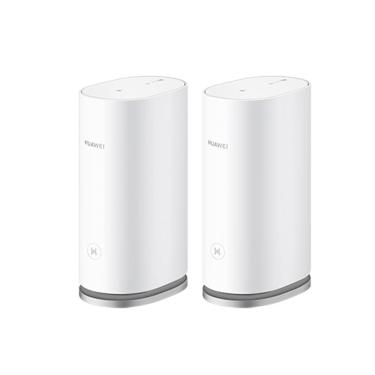 Imagem de Roteador HUAWEI WiFi Mesh 3, Wi-Fi 6 com Até 3000Mbps, HarmonyOS Mesh+, Conexão Um Toque, Branco, 2 Unidades