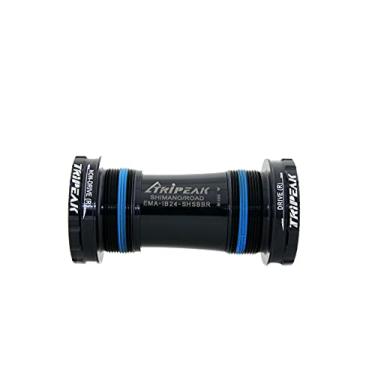 Imagem de TRiPEAK Suporte inferior BSA/ITA/C60/CR1/T47, com rolamentos de aço para pedaleira Shimano Hollowtech II Road/MTB, rosca BB compatível com Trek, Giant, Specialized, Canyon, Campagnolo