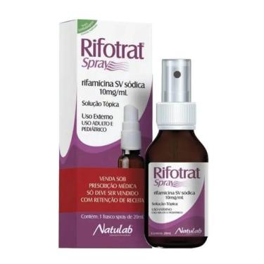 Imagem de Rifotrat Spray Solução Tópica Natulab 20ml