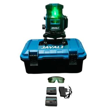 Imagem de Nivel Laser Verde 5 Linhas Verde Brilhante Recarregavel Alcance 50m 2 
