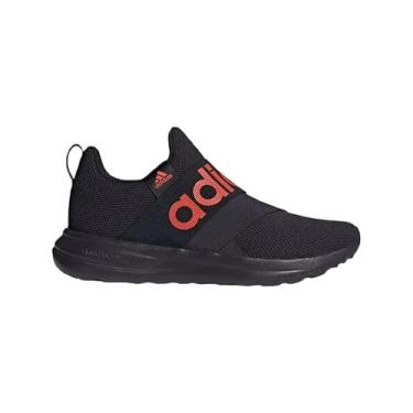 Imagem de adidas Lite Racer Adapt 6.0 Tênis masculino, Aurora preto/preto/vermelho brilhante, 42