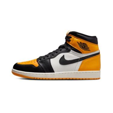 Imagem de (Men's) Air Jordan 1 Retro High OG 'Yellow Toe' (2022) 555088-711