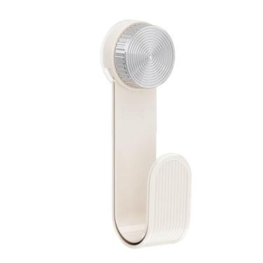 Imagem de Prateleira de tábua de corte, durável, pendurar na parede, prateleira de armazenamento de cozinha, ventosa (bege prateado)