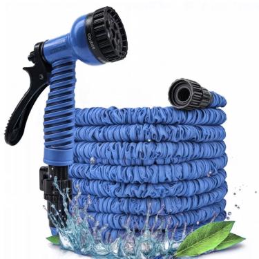 Imagem de Mangueira Mágica Flexível Jardim 18mt Cor:preto;tamanho:único