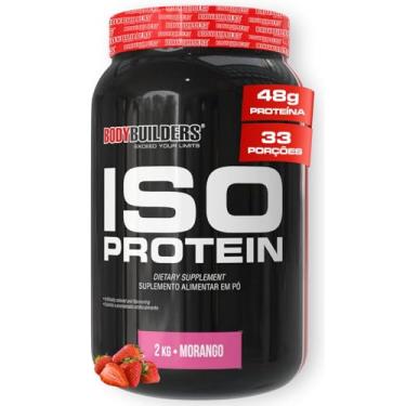 Imagem de Whey Protein Iso Protein Morango 2kg - Bodybuilders