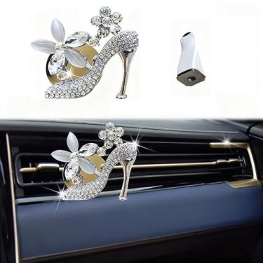 Imagem de Purificador de ar de carro para pendurar, difusor de ambientador para carros, purificadores de ar difusor de óleo para carro, ambientador de carro para mulheres, pingente de clipe de ventilação de ar