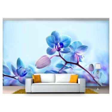 Imagem de Papel De Parede Floral Flores Textura Sala 3D 3M² Xfl235 - Você Decora