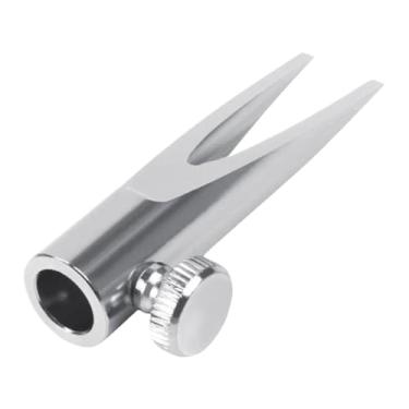 Imagem de Apontador de lápis de olho para mulheres | Ferramenta compacta de metal para cosméticos, ferramenta de afiação de caneta delineadora de olhos confortável para casa, viagens