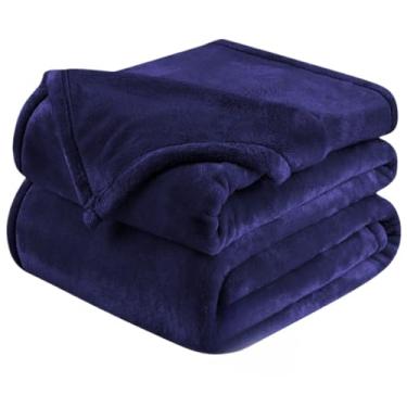 Imagem de Manta Casal Lisa 2,00x1,80m – Cobertor Leve e Aconchegante para Sofá ou Cama (Azul Petróleo)