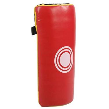 Imagem de SIWOTED Taekwondo Bloco Equipamento de Treinamento de Alvo Pé Kickboxing Almofada de Perfuração Pé Protetor de Mão (Vermelho Amarelo)