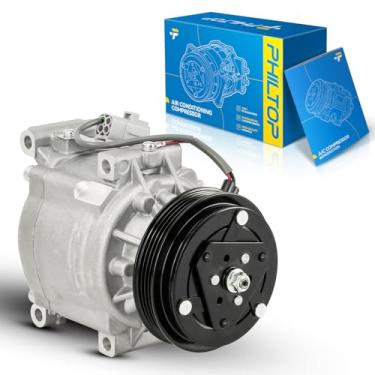 Imagem de PHILTOP Compressor AC 78370 para Echo 2000 2001 2002 2003 2004 2005, 471-1341 Compressor de ar condicionado