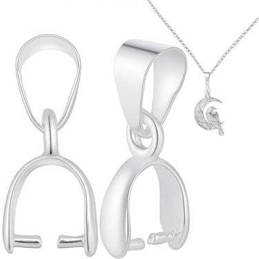 Imagem de Beebeecraft 1 caixa de 30 peças para picaretas de gelo de prata esterlina 925 ganchos de encaixe em latão conector pingente de contas fecho de fiança pingentes pingentes fechos de joias para colar de