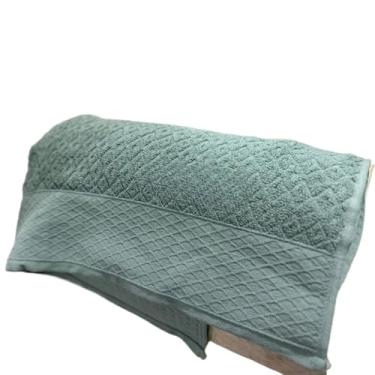Imagem de Toalha Banho Toalhas de Banho Grandes e Macias 100% AlgodãO Puro Altamente Absorvente AgradáVel ao Toque Adequado para Todos os Tipos de Casas de Banho(Verde)