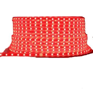 Imagem de Mangueira 10 a 30 Metros Fita 3528 120leds 110v/220v - Ideal para Sala, Quarto, Varanda e Eventos - Fita de led(vermelho 220v,5 metros)