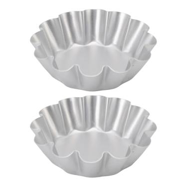 Imagem de Fabater Molde de Bolo Em Forma de Flor, Funcionalidade Versátil, Máquina de Lavar Louça, Acessório de Cozimento Seguro, 2 Peças