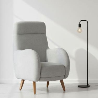 Imagem de Poltrona de Amamentação Fixa 4 Pés Afeto Verde Claro