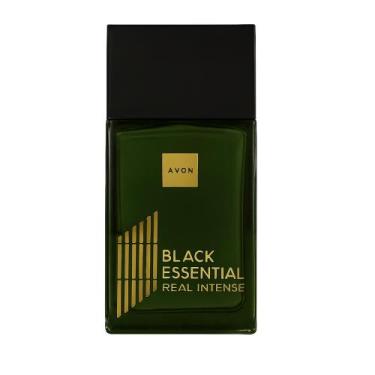 Imagem de Avon Perfume Masculino Black Essential Real Intense 100ml Frete Grátis
