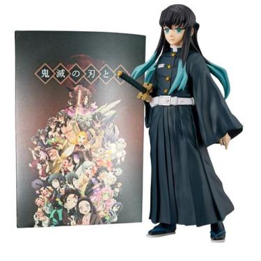 Imagem de Boneco Demon Slayer Muichiro Tokito Action Figure 14cm - Genérica