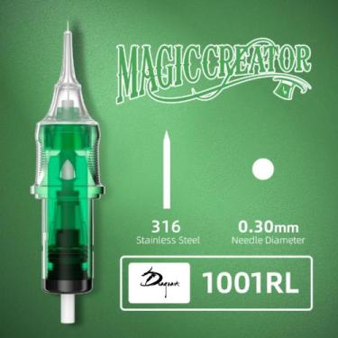 Imagem de Cartucho de Tatuagem com Encaixe Universal MagicCreator 5 unidades - M