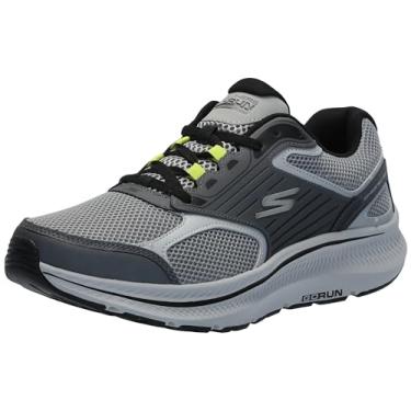 Imagem de Skechers Go Run Consistent 2.0 Silver Wolf Tênis masculino, cinza/preto, 42, Cinza/preto, 45