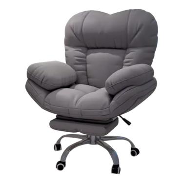 Imagem de Cadeira reclinável de sofá preguiçoso elevatória cadeiras de mesa de escritório para jogos de computador encosto para sala de estar, cadeiras de jogos confortáveis cadeiras de mesa de escritório