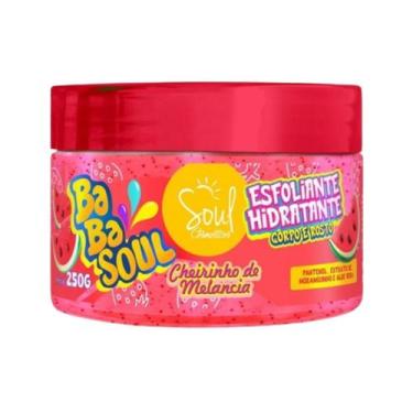 Imagem de Esfoliante Hidratante Babasoul 250g Soul Cosméticos, Melancia