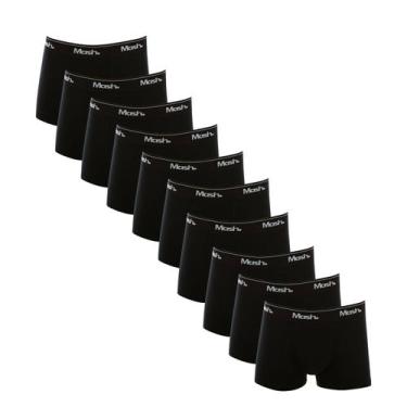 Imagem de Kit 10 Cuecas Boxer Mash 110.04 Adulto Original Algodão, GG, Sortido