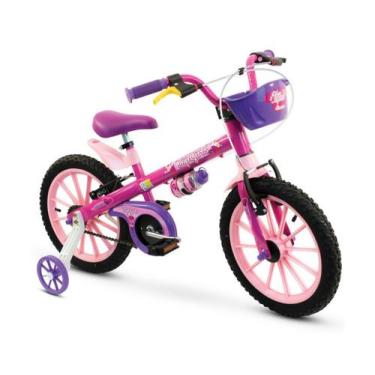 Imagem de Bicicleta Infantil Nathor Aro 16 Menina Top Girls 5 A 8 Anos