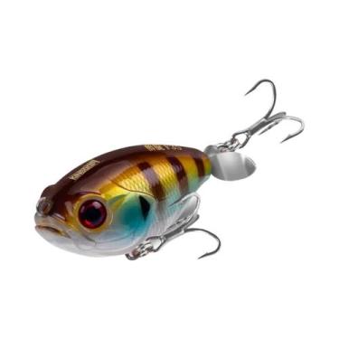 Imagem de Isca De Pesca Flutuante Topwater Popper 35mm 5.4g Para Truta, Lúcio E 