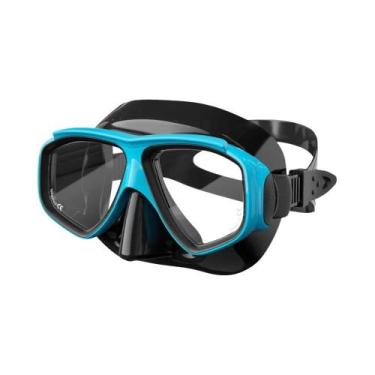 Imagem de Máscara De Mergulho Em Silicone Antiembaçante Com Proteção UV Para Adu
