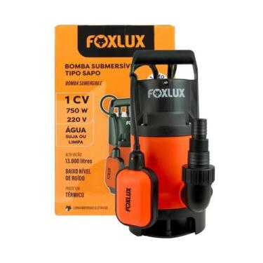 Imagem de Bomba Dágua Submersível 1cv 750w Foxlux, 220V