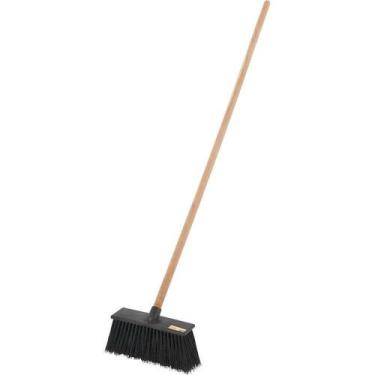 Imagem de Vassoura Tipo Gari, Cepa Plástica, Robusta, Com 7 Fileiras, Vonder