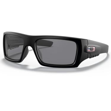 Imagem de Óculos de Sol Oakley Det Cord Matte Black Lentes Grey-Unissex