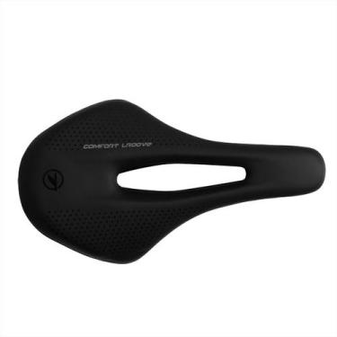 Imagem de Selim de Gel Unissex 260x145mm Antiprostático Mtb Speed com Trilho TSW