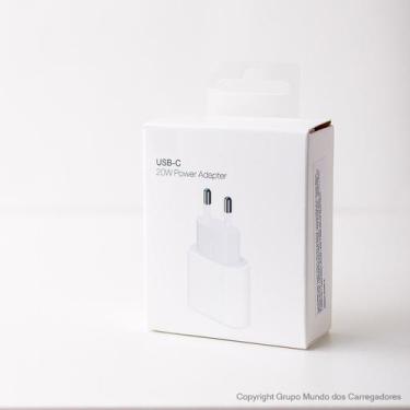 Imagem de Carregador Novo UsbC 20W Turbo Compativel Com Iphone,11,12,13,14,15,16
