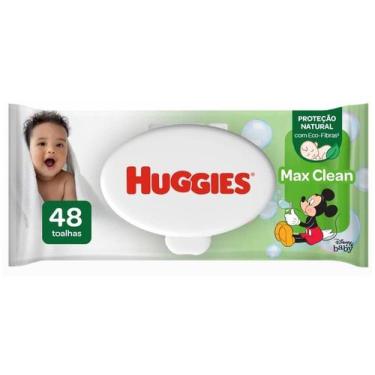 Imagem de Lenço umedecido huggies max clean com 48 unidades, 1